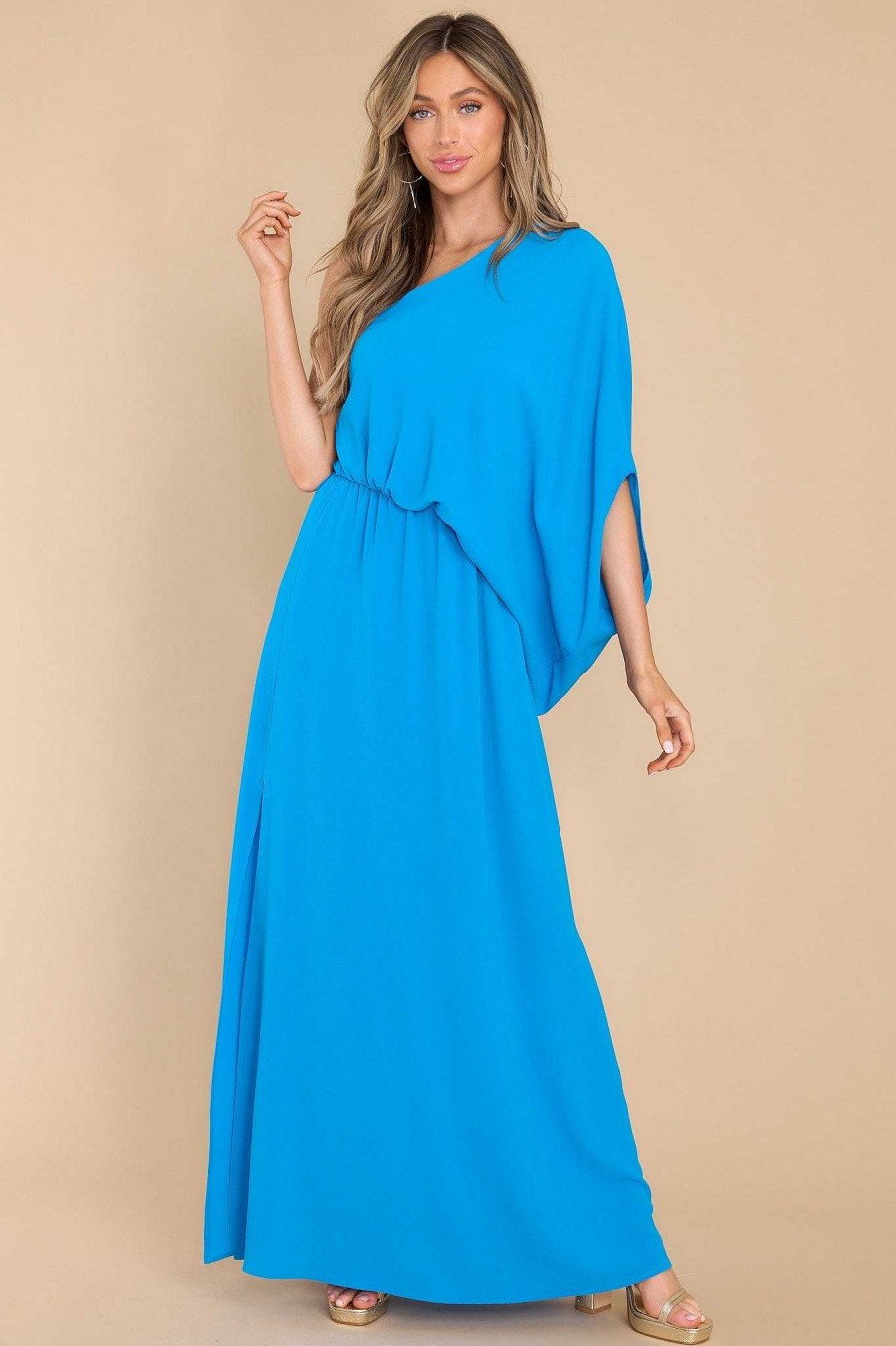 Clothing Red Dress Maxi Dresses | Get Obsessed Maxi Dress Blue