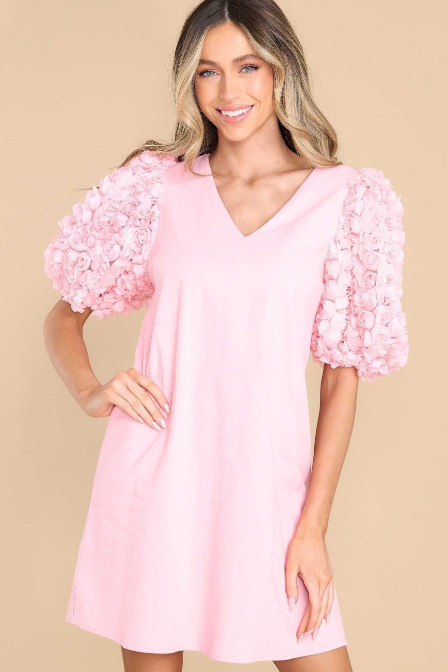 Clothing Red Dress Mini Dresses | In Your Own Time Dress Pink