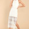 Clothing Red Dress Midi Dresses | Stunning One Midi Dress Ivory
