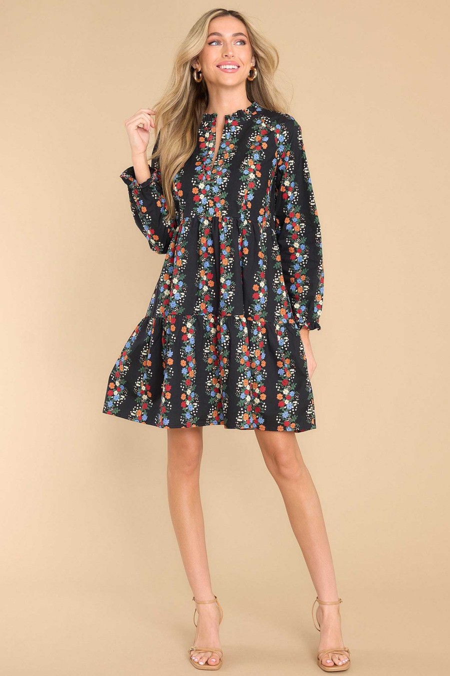 Clothing Olivia James The Label Mini Dresses | Waverly Dress Alpine Stripe
