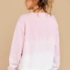 Clothing Red Dress Sweatshirts & Hoodies | Let'S Unwind Seashell Sweatshirt Pink