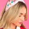 Accessories Red Dress Hair Accessories | Jingle Jewels Headband Pink