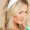 Accessories Red Dress Hair Accessories | Inevitable Glow Pearl Headband White