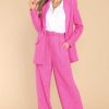 Clothing Red Dress Two Piece Sets | Showcasing My Talents Pants Fuchsia