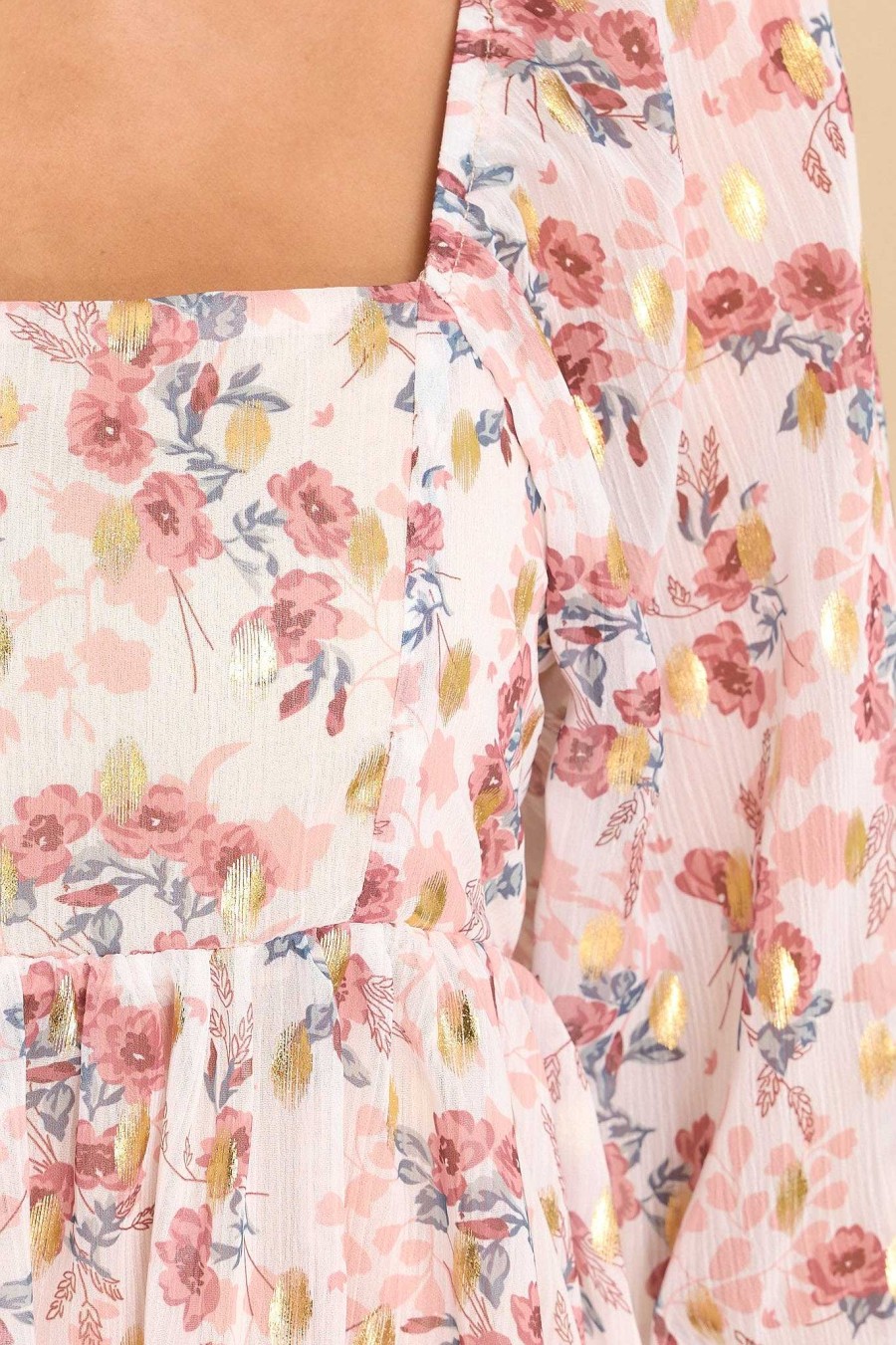 Clothing Red Dress Mini Dresses | Petal Princess Floral Dress Pink