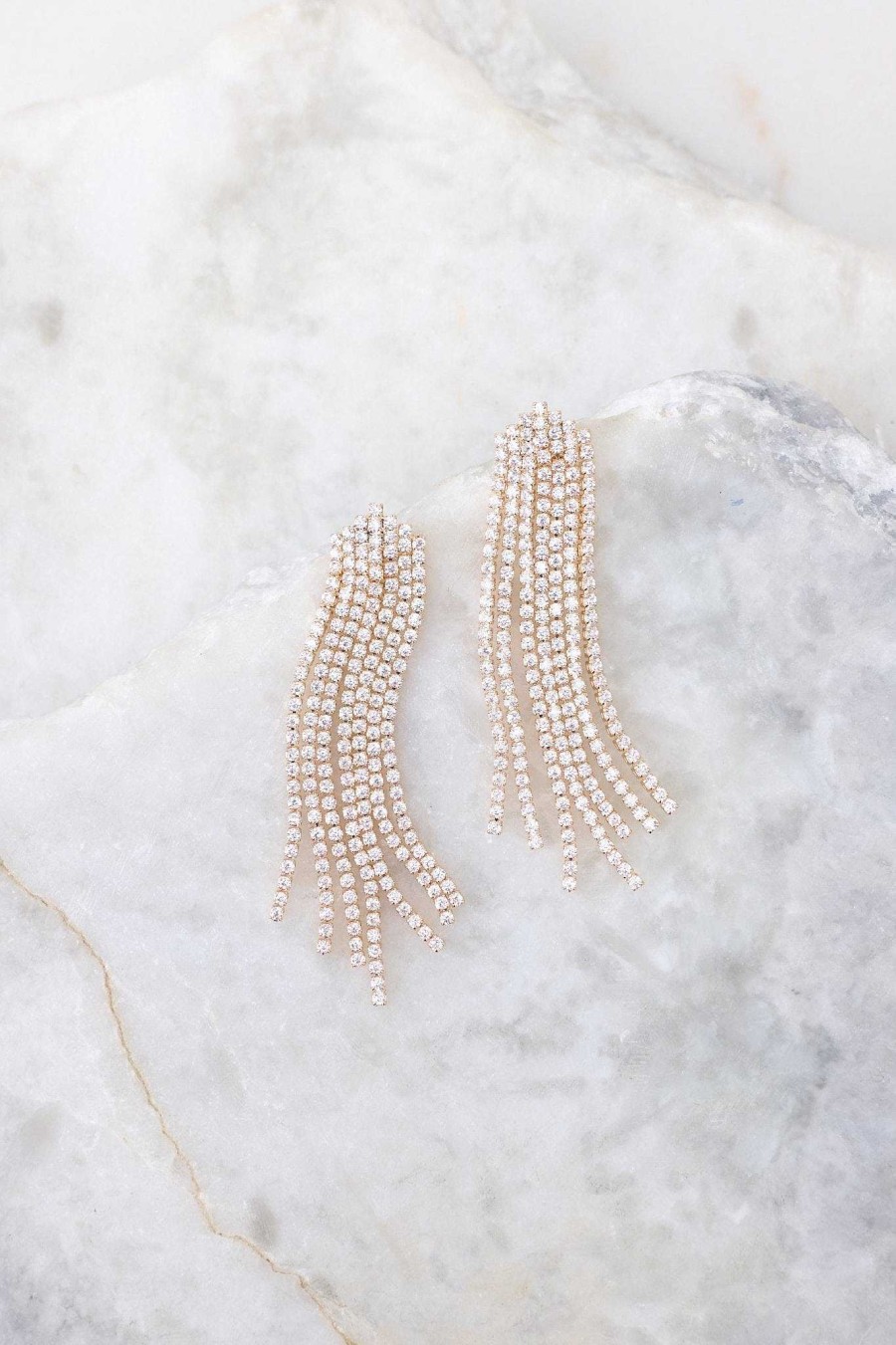 Jewelry Red Dress | How Dare You Earrings Gold
