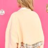 Clothing Red Dress Casual Tops | North Pole Chic Cropped Sweatshirt Ivory