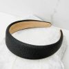 Accessories Red Dress Hair Accessories | Far From Over Headband Black