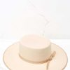 Accessories Lack of Color Hats | Rancher Boater Hat Ivory