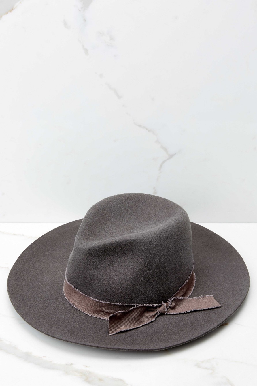 Accessories Olive & Pique Hats | Won'T Forget Her Hat Grey