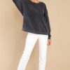 Clothing Z Supply Sweatshirts & Hoodies | Kyro Washed Sweatshirt Black