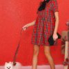 Clothing Aura Mini Dresses | Yuletide Cheer Multi Plaid Dress Red